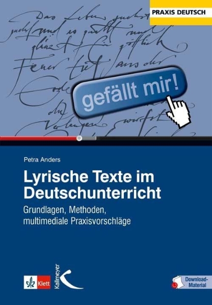 Buchcover und Innenansicht für das Buch: Lyrische Texte im Deutschunterricht