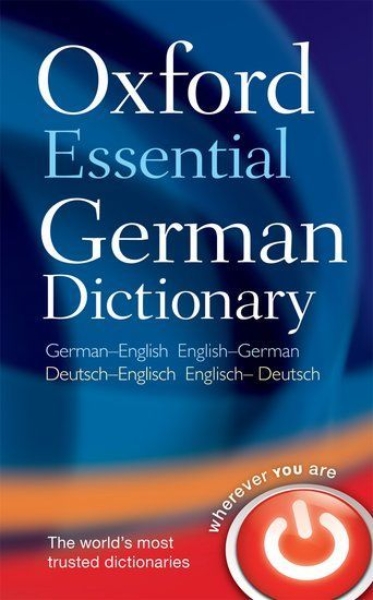 Buchcover und Innenansicht für das Buch: Oxford Essential German Dictionary