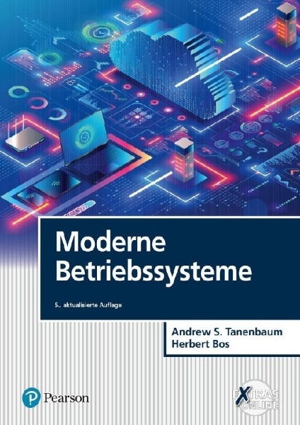 Buchcover und Innenansicht für das Buch: Moderne Betriebssysteme