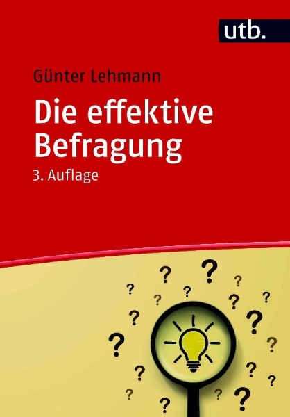 Buchcover und Innenansicht für das Buch: Die effektive Befragung