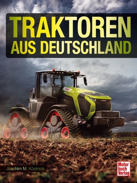 Buchcover und Innenansicht für das Buch: Traktoren aus Deutschland