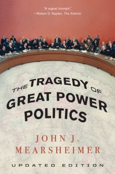 Buchcover und Innenansicht für das Buch: TheTragedy of Great Power Politics