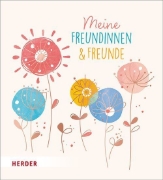 Buchcover und Innenansicht für das Buch: Meine Freundinnen und Freunde Floral