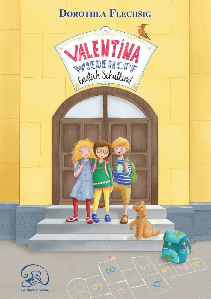 Buchcover und Innenansicht für das Buch: Valentina Wiedehopf - Endlich Schulkind