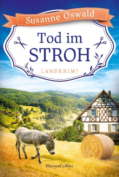 Buchcover und Innenansicht für das Buch: Tod im Stroh