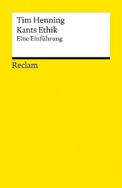 Buchcover und Innenansicht für das Buch: Kants Ethik