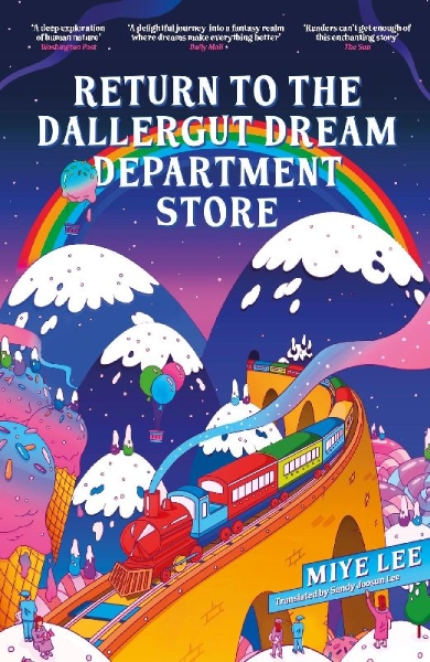 Buchcover und Innenansicht für das Buch: Return to the DallerGut Dream Department Store