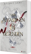 Buchcover und Innenansicht für das Buch: Von Assassinen & Legenden (Die Geschichte der Anderswelt 3)