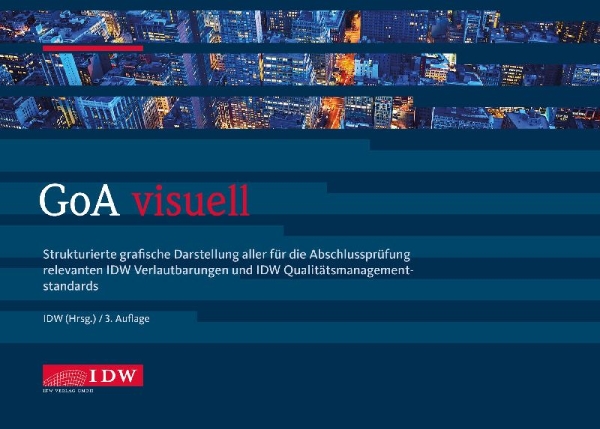 Buchcover und Innenansicht für das Buch: GoA visuell