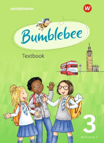 Buchcover und Innenansicht für das Buch: Bumblebee 3. Textbook. Für das 3. / 4. Schuljahr