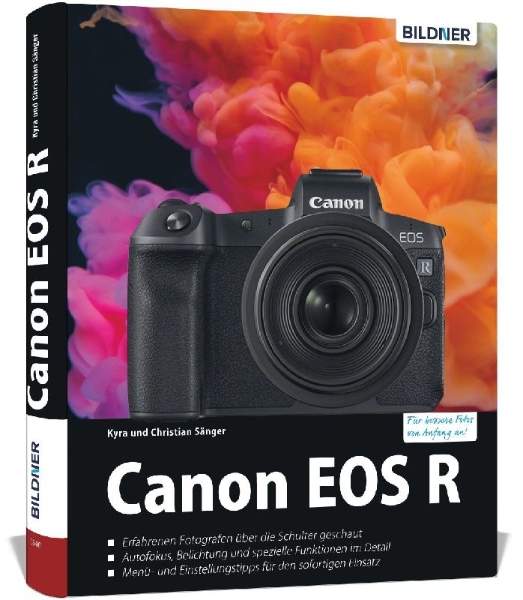 Buchcover und Innenansicht für das Buch: Canon EOS R - Für bessere Fotos von Anfang an