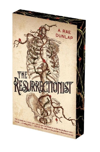 Buchcover und Innenansicht für das Buch: The Resurrectionist: Deluxe Stenciled Edges