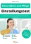 Buchcover und Innenansicht für das Buch: Einstellungstest Gesundheit und Pflege