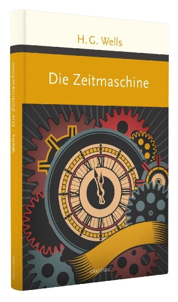 Buchcover und Innenansicht für das Buch: The Time Machine