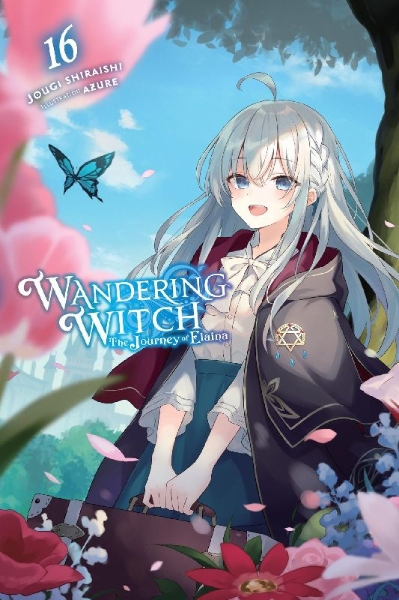 Buchcover und Innenansicht für das Buch: Wandering Witch: The Journey of Elaina, Vol. 16 (Light Novel)