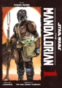Buchcover und Innenansicht für das Buch: Star Wars: The Mandalorian (Manga) 01