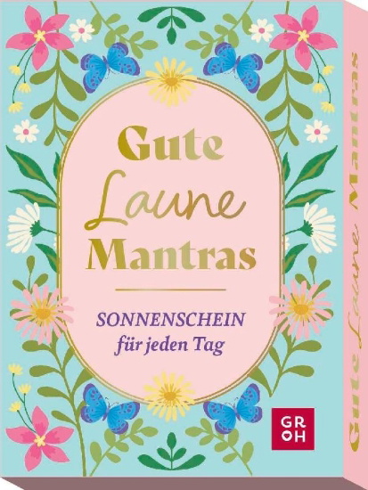 Buchcover und Innenansicht für das Buch: Kartenset: Gute-Laune-Mantras