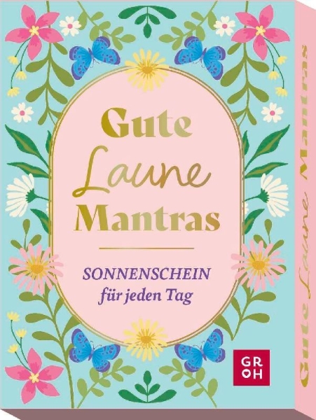 Buchcover und Innenansicht für das Buch: Kartenset: Gute-Laune-Mantras