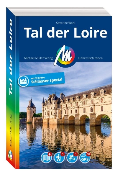 Buchcover und Innenansicht für das Buch: MICHAEL MÜLLER REISEFÜHRER Tal der Loire