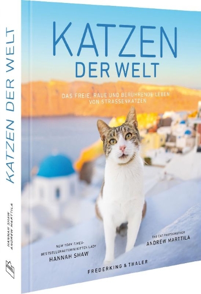 Buchcover und Innenansicht für das Buch: Katzen der Welt
