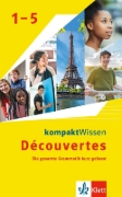 Buchcover und Innenansicht für das Buch: Découvertes (ab 2020) kompaktWissen 1.-5. Lernjahr