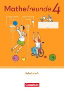 Buchcover und Innenansicht für das Buch: Mathefreunde 4. Schuljahr - Allgemeine Ausgabe 2022 - Arbeitsheft