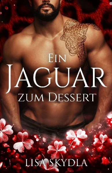 Buchcover und Innenansicht für das Buch: Ein Jaguar zum Dessert