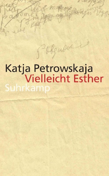 Buchcover und Innenansicht für das Buch: Vielleicht Esther