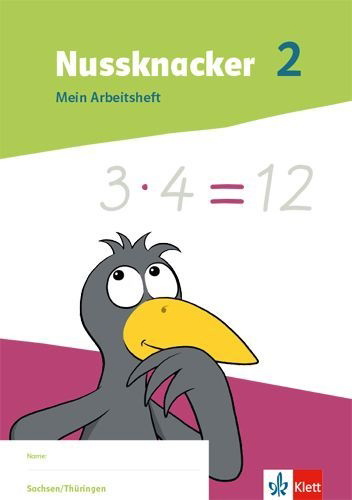 Buchcover und Innenansicht für das Buch: Nussknacker 2. Arbeitsheft Klasse 2. Ausgabe Sachsen und Thüringen