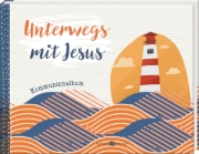 Buchcover und Innenansicht für das Buch: Unterwegs mit Jesus