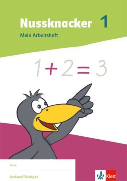 Buchcover und Innenansicht für das Buch: Nussknacker 1. Mein Arbeitsheft Klasse 1. Ausgabe Sachsen und Thüringen
