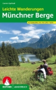 Buchcover und Innenansicht für das Buch: Leichte Wanderungen Münchner Berge