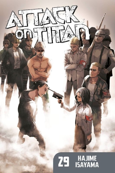 Buchcover und Innenansicht für das Buch: Attack on Titan 29