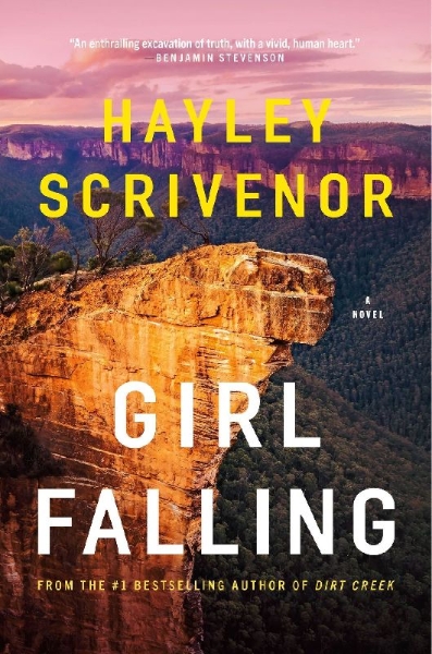 Buchcover und Innenansicht für das Buch: Girl Falling