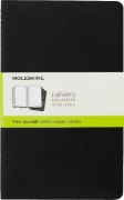 Buchcover und Innenansicht für das Buch: Moleskine Cahier, L/A5, 3er Set, Blanko, Kartoneinband, Schwarz
