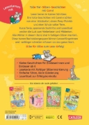 Buchcover und Innenansicht für das Buch: Lesen lernen mit Conni: Tolle Tier-Silben-Geschichten mit Conni