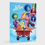 Buchcover und Innenansicht für das Buch: The Story of the Movie in Comics. Inside Out