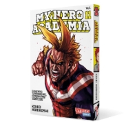 Buchcover und Innenansicht für das Buch: Boku no Hero Academia