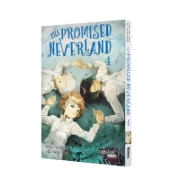 Buchcover und Innenansicht für das Buch: Yakusoku no Neverland