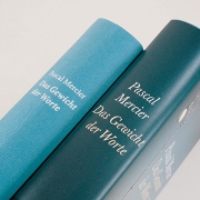 Buchcover und Innenansicht für das Buch: Das Gewicht der Worte