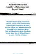 Buchcover und Innenansicht für das Buch: Die verwundbare Demokratie