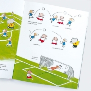 Buchcover und Innenansicht für das Buch: Sport ist herrlich