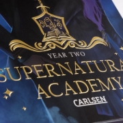 Buchcover und Innenansicht für das Buch: Supernatural Academy: Year Two