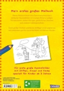 Buchcover und Innenansicht für das Buch: Mein erstes großes Malbuch: Märchen: Malen ab 3 Jahren