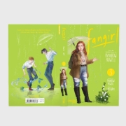 Buchcover und Innenansicht für das Buch: Fangirl: The Manga