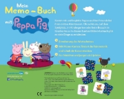 Buchcover und Innenansicht für das Buch: Mein Memo-Buch mit Peppa Pig