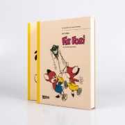 Buchcover und Innenansicht für das Buch: Die Bibliothek der Comic-Klassiker: Fix und Foxi