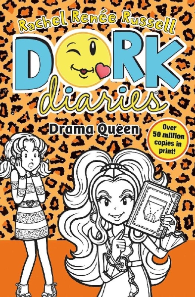 Buchcover und Innenansicht für das Buch: Dork Diaries 09: Drama Queen