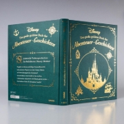 Buchcover und Innenansicht für das Buch: Disney: Das große goldene Buch der Abenteuer-Geschichten