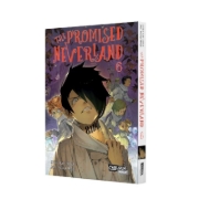 Buchcover und Innenansicht für das Buch: Yakusoku no Neverland